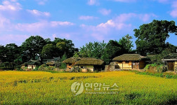 아산 외암민속마을 전경