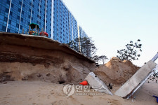 심각한 동해안 해안침식