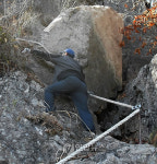 담양 추월산 1등산로 암반붕괴로 폐쇄