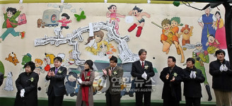 공공미술로 확바뀐 두맹이골목