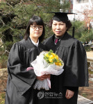 꿈만 같아요..진주산업대 모녀 졸업생