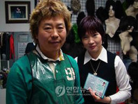 미용사자격증 취득한 이주여성 엘레나