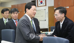 이달곤 장관, 주엽동주민센터 방문