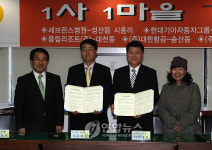 서귀포 대천동-풍림리조트 1사-1마을 결연