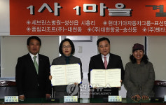 서귀포 송산동-대한항공 1사-1마을 결연