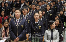 대원국제중학교 입학식