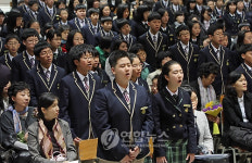 대원국제중학교 입학식