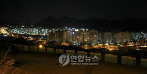 불꺼진 부산 정관신도시