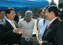 이달곤 장관 진천 기업체 등 방문
