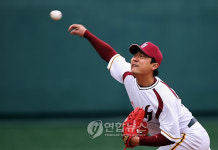 히어로즈 이동학 역투