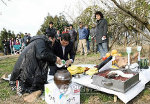 영화 된장 크랭크인 고사