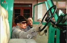 北  김정일, 승리자동차연합기업소 시찰