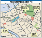 <그래픽> 위례성길.방이역 일대 재정비 구역