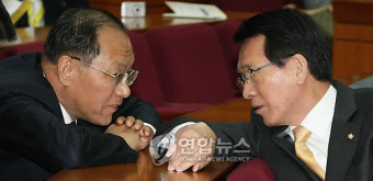 김형오 국회의장과 황우여 의원