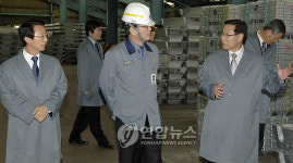 울주군수 기업 현장 방문해 애로청취
