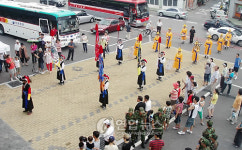 진주성 수문장 교대의식 관심