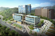 울산대 국제교류관 조감도