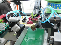 고추 접목하는 로봇