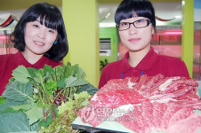 영월 다하누촌 유기농 채소 인기