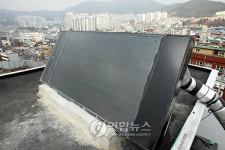 태양열로 공기데워 난방..에너지 절감