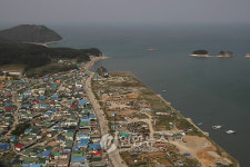 연평도 전경