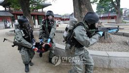 수원서 전국단위 민방위 훈련
