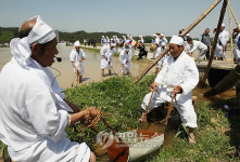 강릉 학산오독떼기 모내기 시연