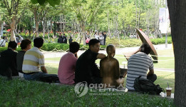 조형물인가(?) 사람인가(?)