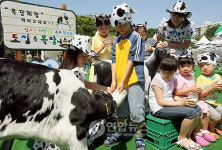 도심 속 목장에서 우유의 소중함 깨달아요