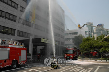 양천소방서 화재진압훈련