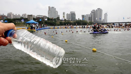 생수같은 울산 태화강물