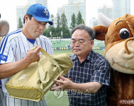 양준혁 한우 홍보 확실하게