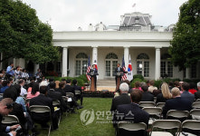 한.미 정상 로즈가든 기자회견