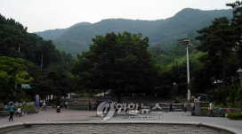 고가도로 건설 추진중인 남한산성