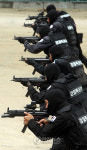 경찰특공대, 사격 시범
