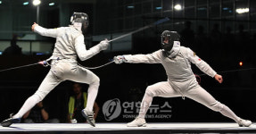 U대회 펜싱 플뢰레 금메달  손영기
