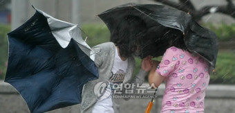 광주전남 전역에 강풍주의보ㆍ호우예비특보
