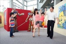 코오롱, 과천서 어린이 위한 미술전시회