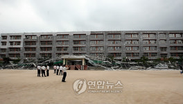 의정부 금오중 철재구조물 붕괴