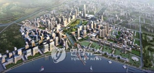 인천 송도국제업무단지 센트럴파크 준공