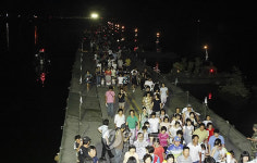 양구 한반도 인공섬에 부교 설치