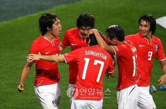 박주영 골 환호