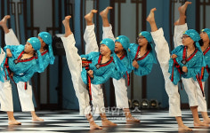 경주서 전국 화랑 태권무 경연대회 개막