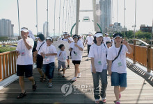 환경의 보고 울산 태화강 십리대밭교 걷는다