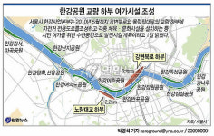 한강 양측 교량구간 하부 `환골탈태