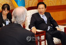 이 대통령 아르헨티나 외교장관 접견