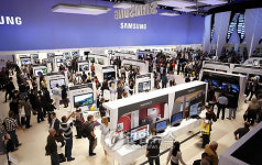 IFA 2009의 삼성전자 전시장