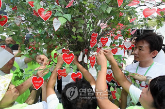 희망의 메시지 주인공 신장기증인들