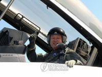 김무성 의원 공군 20전투비행단 방문