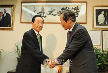 정몽준 대표 YS 예방